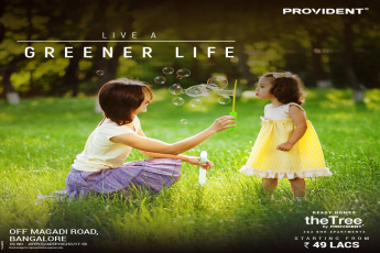 Book 2 & 3 BHK apartments @ Rs 49 Lacs at Provident The Tree in Nagarbhavi, Bangalore